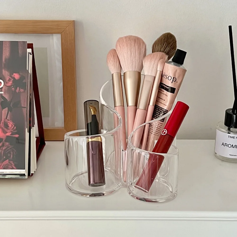 Large-capacity Transparent Cosmetic Storage Boxes, Desktop Organizer for Makeup Brush Eyebrow Pencil Lipstick, Pen Bucket
Large-capacity Transparent Cosmetic Storage Boxes, Desktop Organizer for Makeup Brush Eyebrow Pencil Lipstick, Pen Bucket