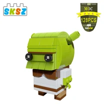 Moc Green Monster Shreked Classic Anime Figure Building Blocks Ideas Figures Kids Assembly Bricks Toys for Birthdays Gifts
Moc Green Monster Shreked Classic Anime Figure Building Blocks Ideas Figures Kids Assembly Bricks Toys for Birthdays Gifts