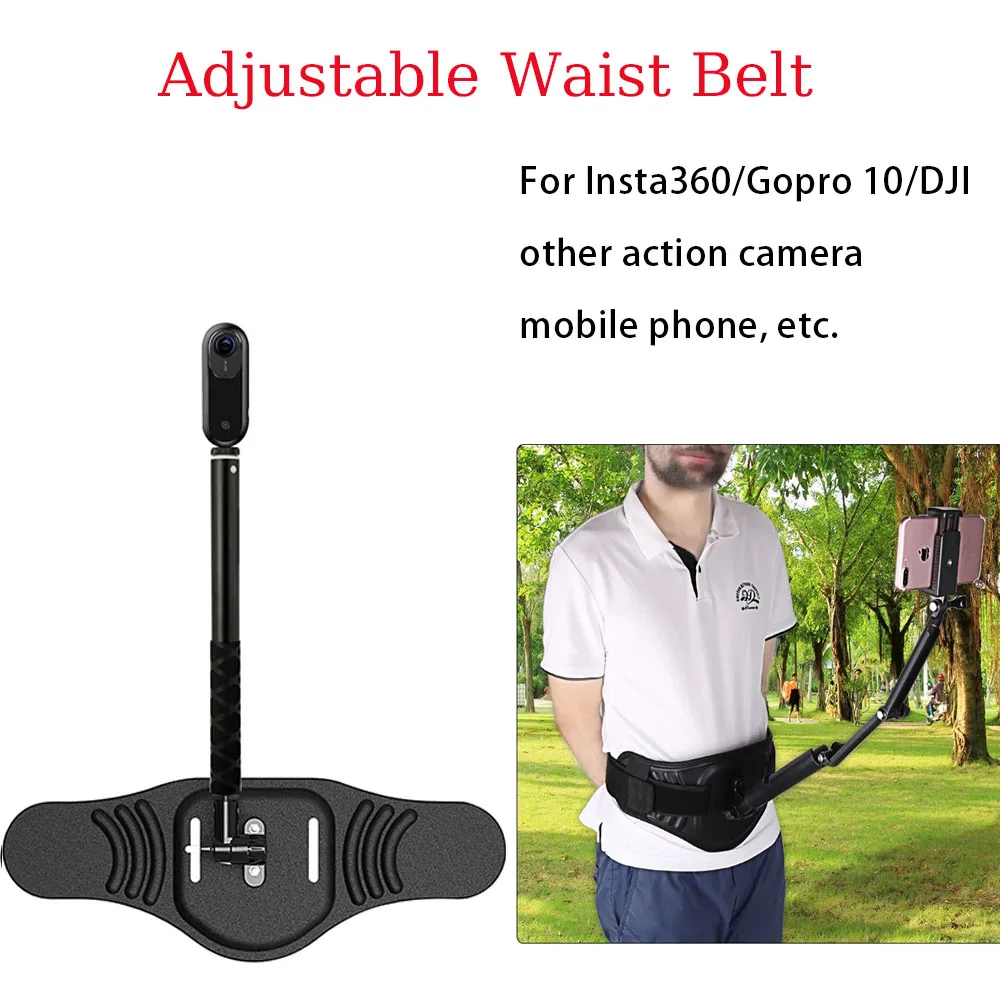 Fran-T36A Adjustable Waist Belt for Gopro Hero 11 Holder Selfie Stick For Insta360 X3 Cameras Bracket Phone Accessories
Fran-T36A Adjustable Waist Belt for Gopro Hero 11 Holder Selfie Stick For Insta360 X3 Cameras Bracket Phone Accessories