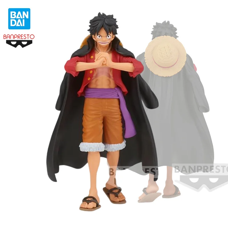 Pre-sale Original BANPRESTO THE SHUKKO Monkey D Luffy ONE PIECE Anime Figure PVC action Figures Collection Model Toys
Pre-sale Original BANPRESTO THE SHUKKO Monkey D Luffy ONE PIECE Anime Figure PVC action Figures Collection Model Toys