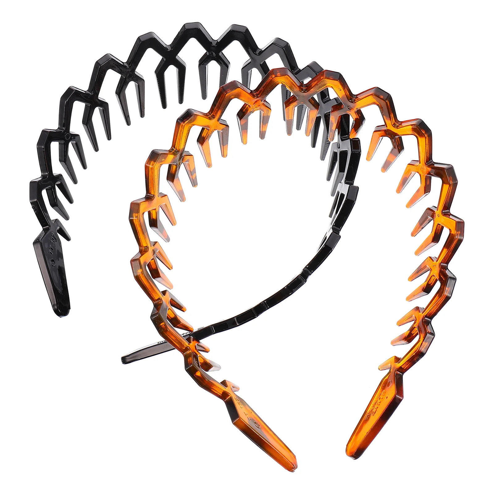 Beaupretty Hair Bands Comb Headband 2Pcs Zig Zag Black Plastic Sharks Tooth Hair Comb Headband Hair Hoop Wavy Toothed Hairband
Beaupretty Hair Bands Comb Headband 2Pcs Zig Zag Black Plastic Sharks Tooth Hair Comb Headband Hair Hoop Wavy Toothed Hairband