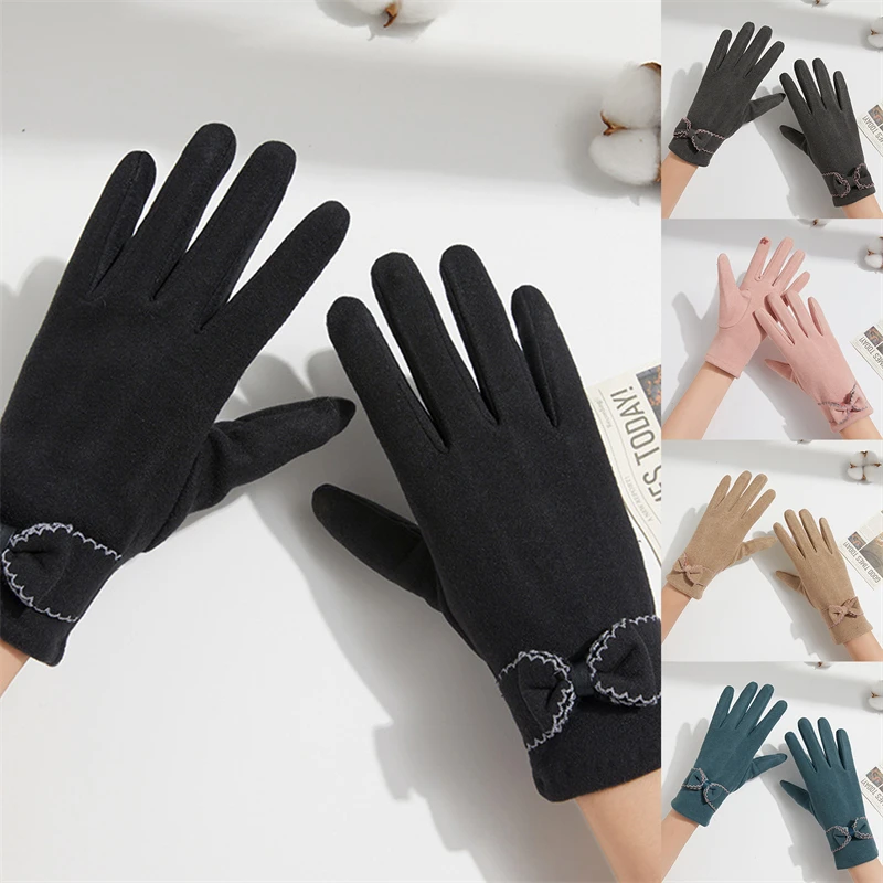 New Fashion Women Gloves Autumn Winter Cute Warm Mitts Full Finger Mittens Women Outdoor Sport Female Touch Screen Gloves
New Fashion Women Gloves Autumn Winter Cute Warm Mitts Full Finger Mittens Women Outdoor Sport Female Touch Screen Gloves