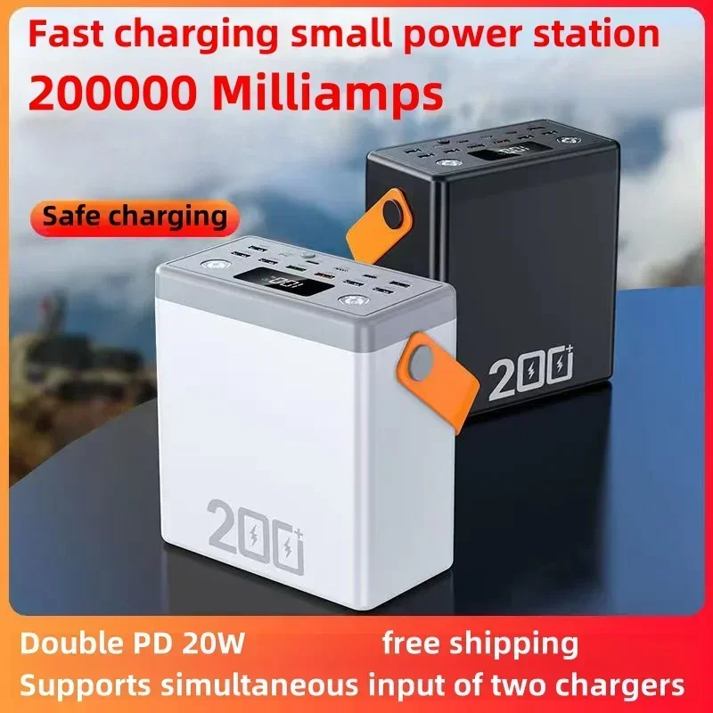 20000 mAh ultra large power bank ultra fast charging PD dual flash charging mobile power supply LED battery display screen
20000 mAh ultra large power bank ultra fast charging PD dual flash charging mobile power supply LED battery display screen