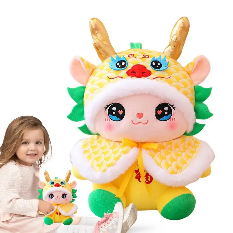 Festival Dragon Decor Skin Friendly Dragon Mascot Doll Lucky Symbol Dragon Plush Toy For 2024 Year Mascot
Festival Dragon Decor Skin Friendly Dragon Mascot Doll Lucky Symbol Dragon Plush Toy For 2024 Year Mascot