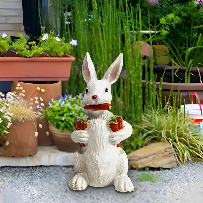 Rabbit Figurine Statues Natural Artifical Bunny Garden Sculpture Animal Home Decoration DIy Craft Gifts Outdoor Animal Resin
Rabbit Figurine Statues Natural Artifical Bunny Garden Sculpture Animal Home Decoration DIy Craft Gifts Outdoor Animal Resin
