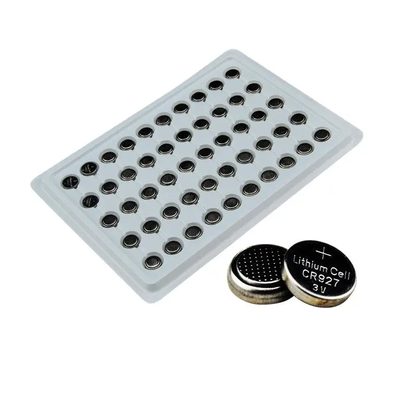 50pcs/Pack CR927 3V 30mAh Coin Lithium TV Lamps Chest Button Electronic Point Reading Pen Battery
50pcs/Pack CR927 3V 30mAh Coin Lithium TV Lamps Chest Button Electronic Point Reading Pen Battery