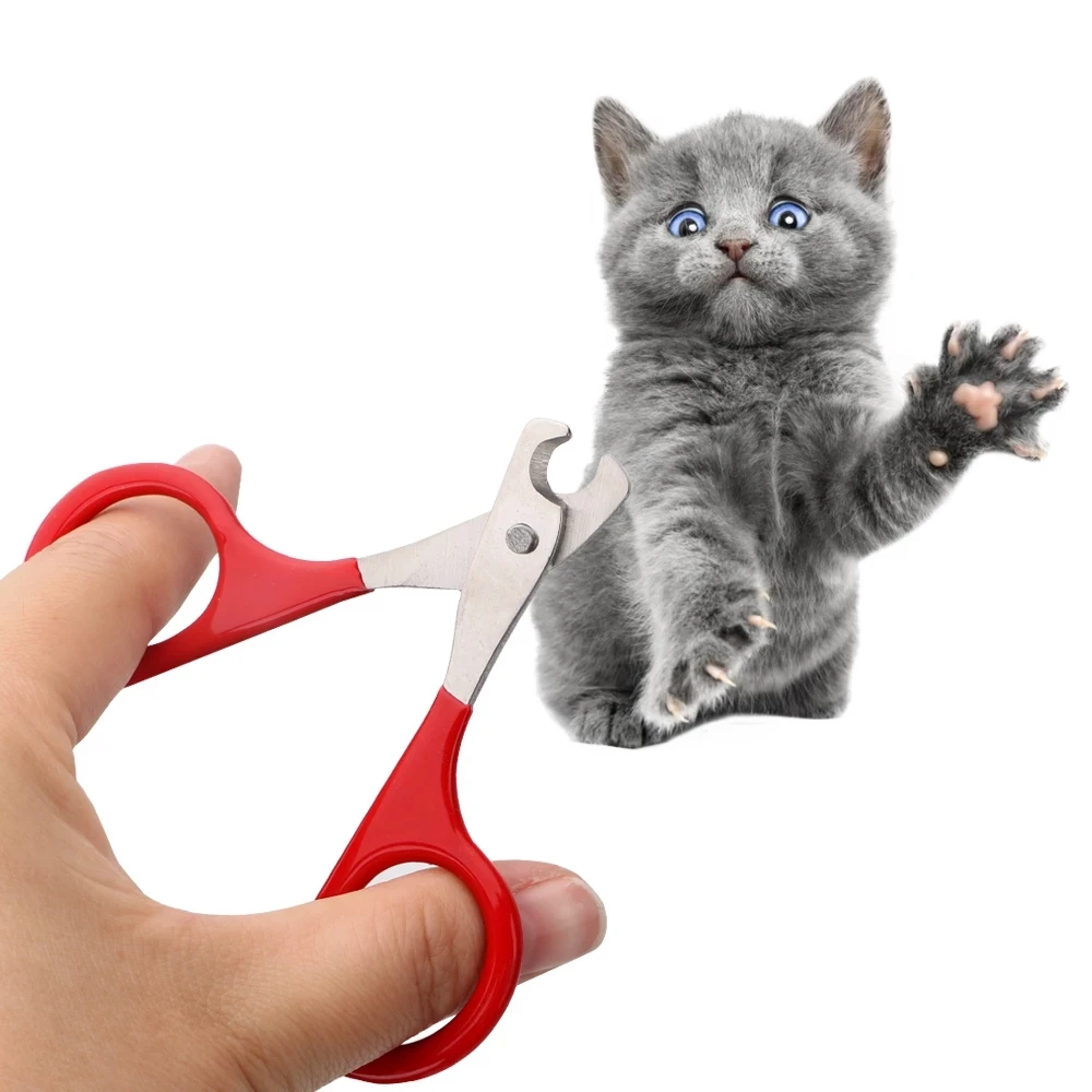 

Cat Nail Clippers for Small Dog Cat Professional Puppy Claws Cutter Pet Nails Scissors Trimmer Grooming and Care Cat Accessories