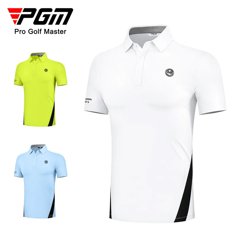 PGM golf clothing men's short-sleeved t-shirt tops moisture-absorbing quick-drying back vent holes golf men's clothing
PGM golf clothing men's short-sleeved t-shirt tops moisture-absorbing quick-drying back vent holes golf men's clothing