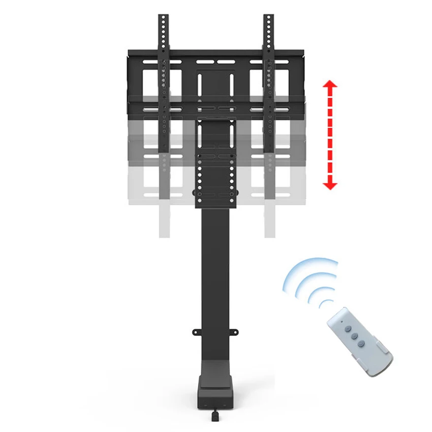 

32-70 Inches TV Electric Lift Bracket TV Automation System With Mounting Brackets Monitor Lifting Table 575-1225mm/710-1610mm