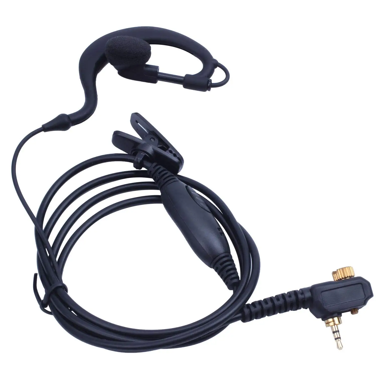 

1Pin 2.5mm Earpiece Headset with Mic for Motorola,MTH600 MTH650 MTH800 MTP850 MTS850 Two Way Radio