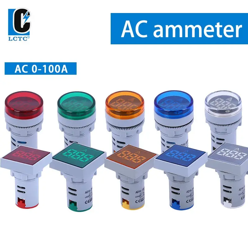 22MM Signal Light With Current Display Indication AD16-22DSA 0-100A Opening Digital Display Current With Mutual Inductance
22MM Signal Light With Current Display Indication AD16-22DSA 0-100A Opening Digital Display Current With Mutual Inductance