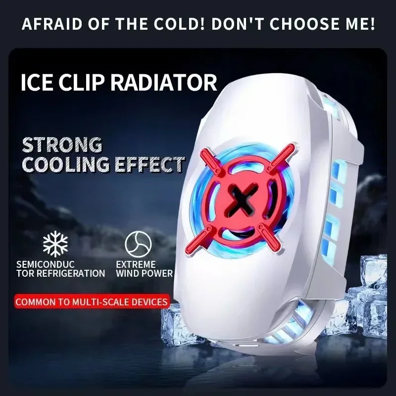 A01 Portable Mobile Phone Back-clip Semiconductor Cooling Fan Radiator for Live PUBG Game Cooler for IOS Android Cool Heat Sink
A01 Portable Mobile Phone Back-clip Semiconductor Cooling Fan Radiator for Live PUBG Game Cooler for IOS Android Cool Heat Sink