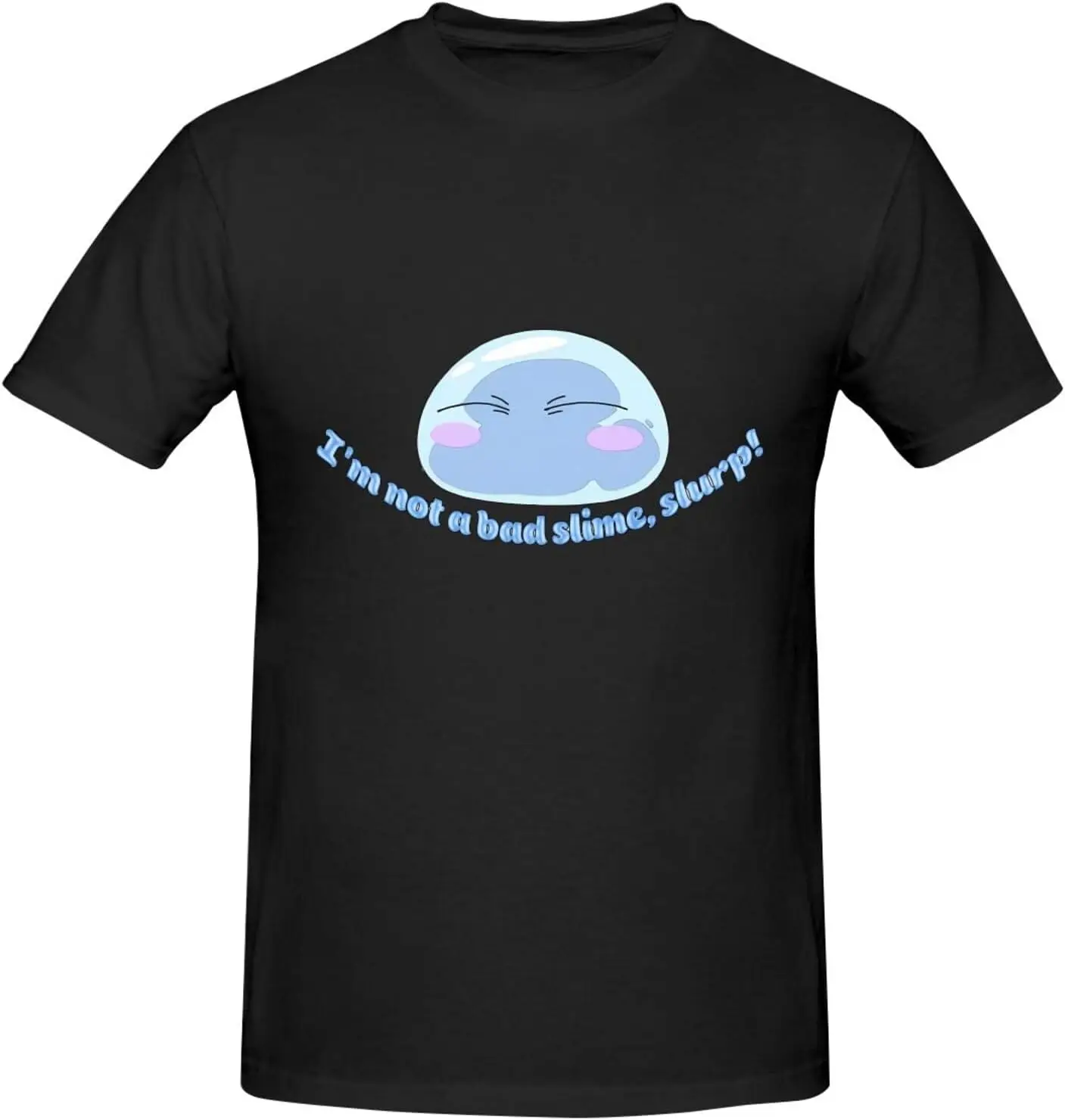 That Time I Got Reincarnated As A Slime Men's T-Shirt Basic Short Sleeve Tee Fashion Classic Anime Memory Casual Top
That Time I Got Reincarnated As A Slime Men's T-Shirt Basic Short Sleeve Tee Fashion Classic Anime Memory Casual Top