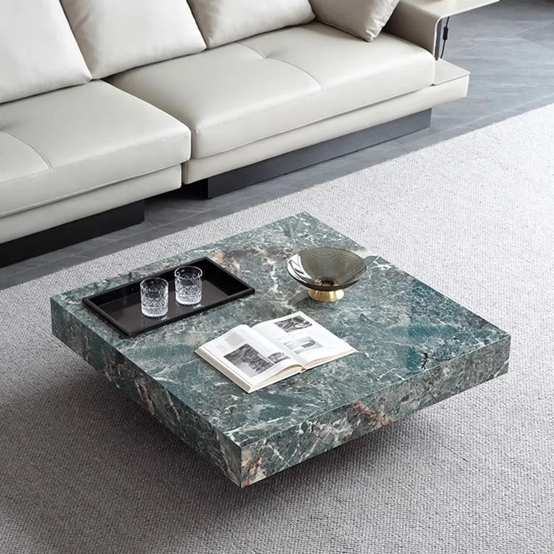 Nordic Hardcover Coffee Table Simple Marble Square Minimalist Unique Side Table Stone Corner Regale Mesas Bajas Home Furniture
Nordic Hardcover Coffee Table Simple Marble Square Minimalist Unique Side Table Stone Corner Regale Mesas Bajas Home Furniture