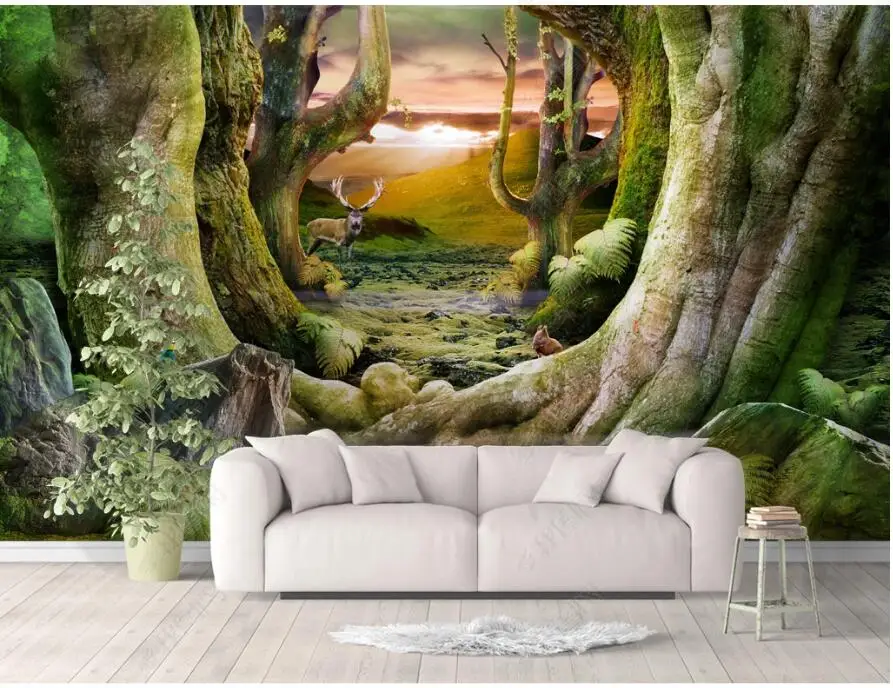 3d photo wallpapers custom mural European scenery elk forest background living room home decor wallpaper for walls 3d bedroom
3d photo wallpapers custom mural European scenery elk forest background living room home decor wallpaper for walls 3d bedroom