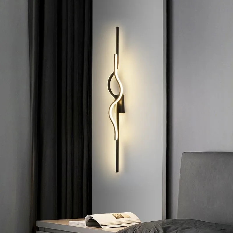 Modern Living Room Long Wall Lamp With Anomalous Design Gold Black Tv Background Decorative Wall Lamp Bedroom Wall Light
Modern Living Room Long Wall Lamp With Anomalous Design Gold Black Tv Background Decorative Wall Lamp Bedroom Wall Light