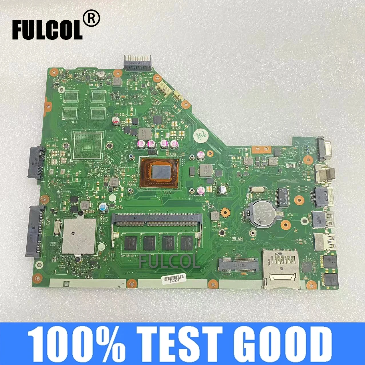 

X55VD X55CR Notebook PC For ASUS laptop motherboard With SR0DR I3-2370M 4GB REV 3.1 mainboard 100% test ok