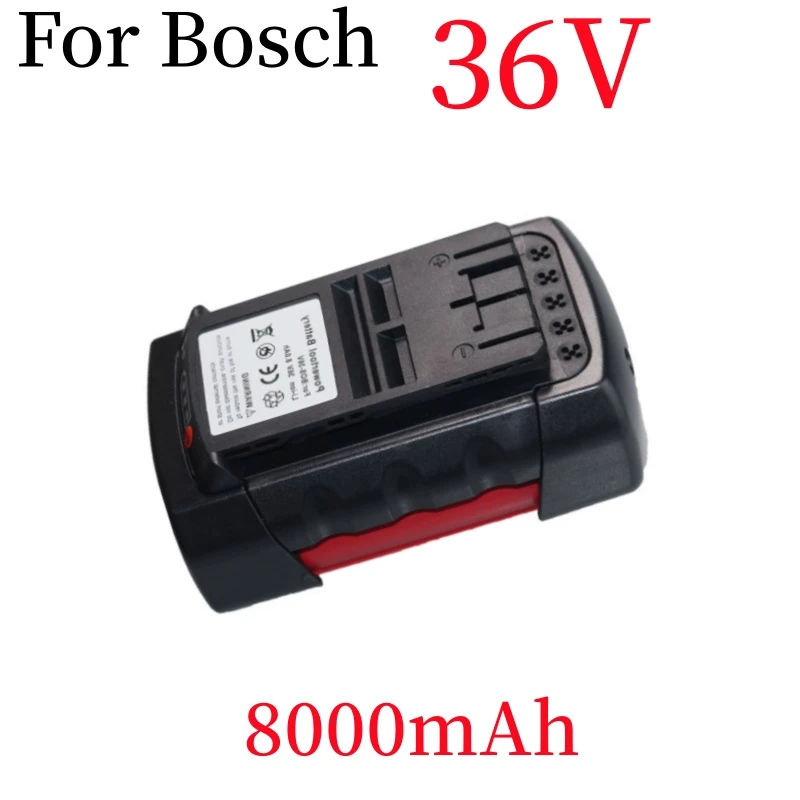 

8.0AH Lithium-Ion Battery For Bosch 36V BAT810 BAT840 D-70771 BAT836 BAT818 2607336003 Rechargeable Replacement Tools Batteries