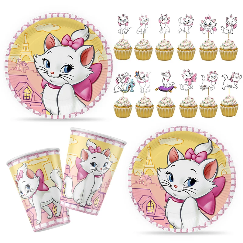 The Aristocats Pink Marie Cat Children Baby Shower Girl Birthday Party Plates Napkin Cup Tablecloth Background Decorate Kid Toys
The Aristocats Pink Marie Cat Children Baby Shower Girl Birthday Party Plates Napkin Cup Tablecloth Background Decorate Kid Toys