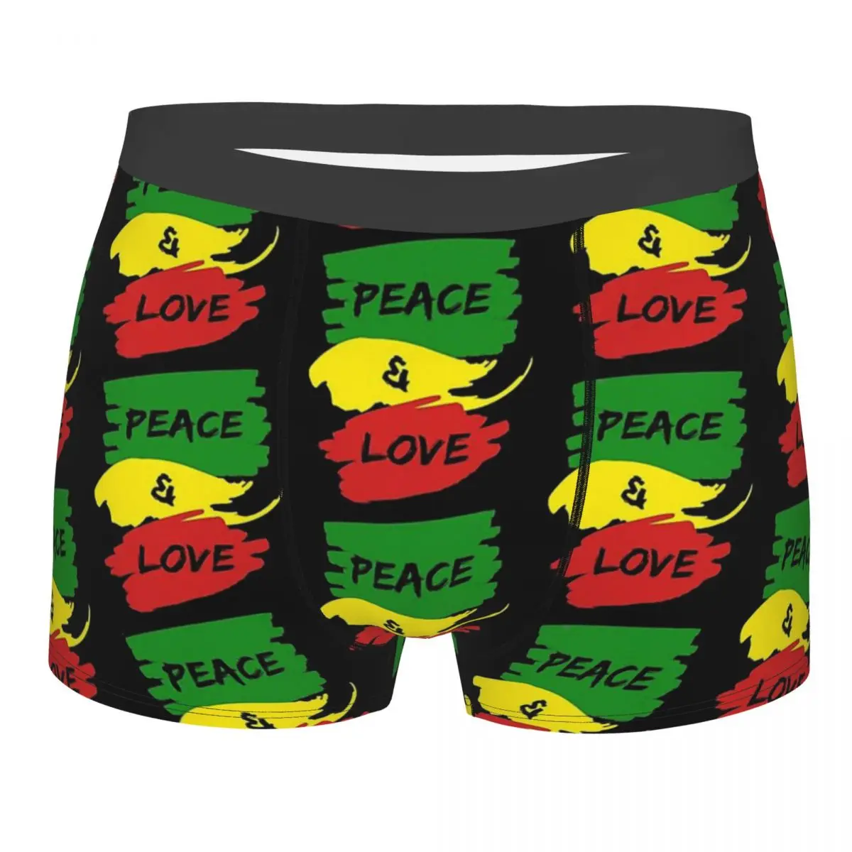 Rasta Peace Love 1 Man's Boxer Briefs Highly Breathable Underwear Top Quality Print Shorts Birthday Gifts
Rasta Peace Love 1 Man's Boxer Briefs Highly Breathable Underwear Top Quality Print Shorts Birthday Gifts