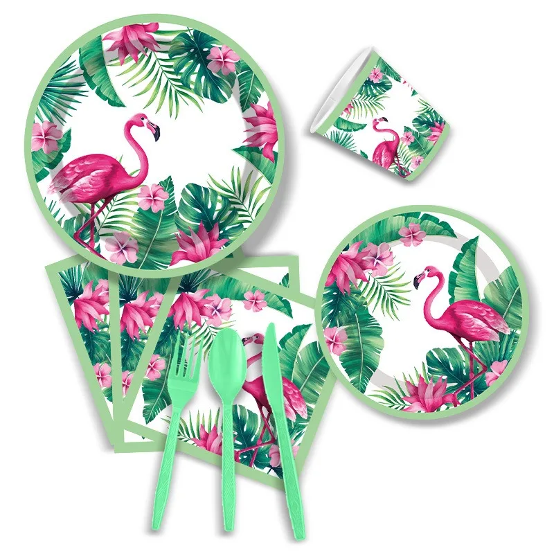 Hawaii Flamingo Party Disposable Tableware Set Palm Leaf Pink Flamingo Paper Plates Napkins Cups Happy Aloha Luau Party Supplies
Hawaii Flamingo Party Disposable Tableware Set Palm Leaf Pink Flamingo Paper Plates Napkins Cups Happy Aloha Luau Party Supplies