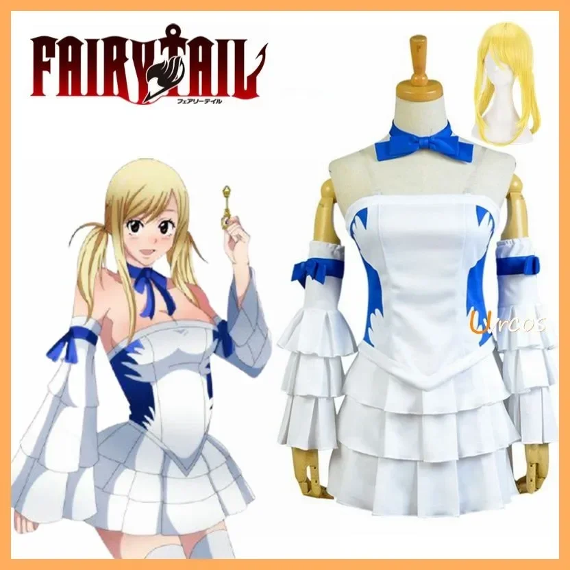 Anime Fairy Tail Lucy Heartfilia Cosplay Costume Halloween Carnival Wig Christmas Costume
Anime Fairy Tail Lucy Heartfilia Cosplay Costume Halloween Carnival Wig Christmas Costume