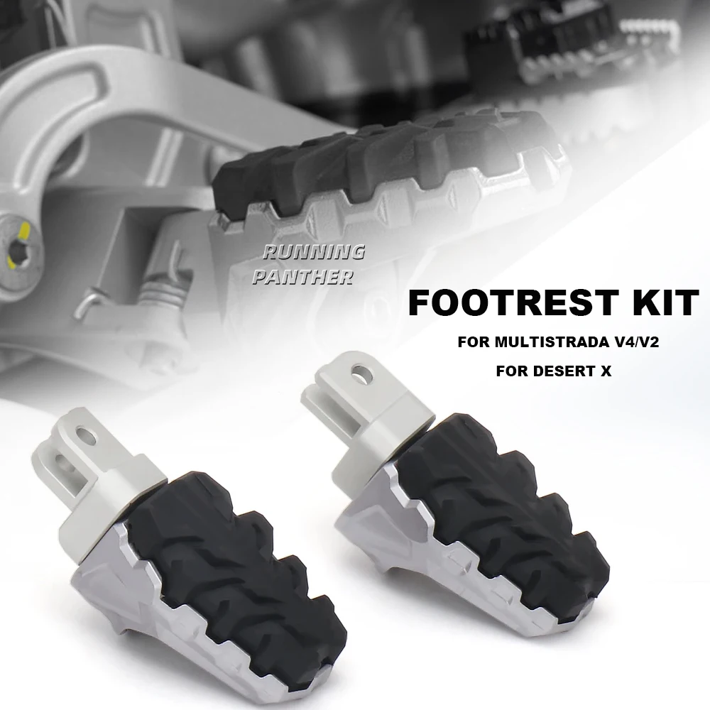 For Ducati Desert X 2022-2024 Multistrada V2 S 2021-2024 MULTISTRADA V4 S 2020-2024 Motorcycle Universal Foot Pegs Footrest Kit
For Ducati Desert X 2022-2024 Multistrada V2 S 2021-2024 MULTISTRADA V4 S 2020-2024 Motorcycle Universal Foot Pegs Footrest Kit