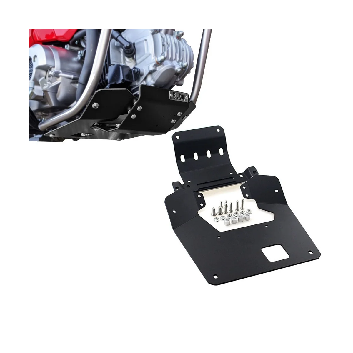 Motorcycle Under Engine Base Chassis Cover Skid Plate Belly Pan Protector for Honda CT125 CT 125 2020-2022
Motorcycle Under Engine Base Chassis Cover Skid Plate Belly Pan Protector for Honda CT125 CT 125 2020-2022