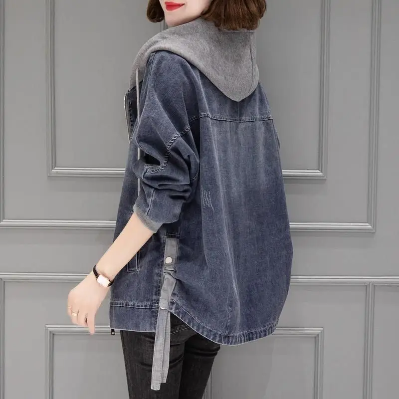 2023 New Cowboy coat female spring Fashion new Korean version casual short small baseball clothes 17
2023 New Cowboy coat female spring Fashion new Korean version casual short small baseball clothes 17
