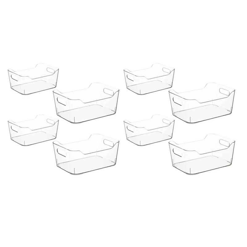 Set Of Fridge Organisers - 8 Clear Storage Organiser Drawers Containers Boxes For Kitchen Fridge Pantry Cupboard
Set Of Fridge Organisers - 8 Clear Storage Organiser Drawers Containers Boxes For Kitchen Fridge Pantry Cupboard