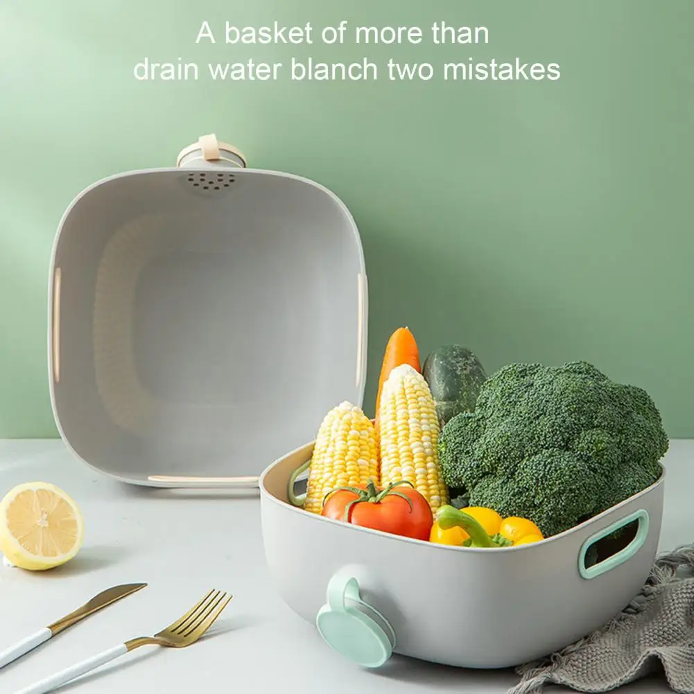 Fruit Sieve for Kitchen Kitchen Tool for Washing Soaking Food Efficient Drain Basket with Hollow Handle for Washing for Fruits
Fruit Sieve for Kitchen Kitchen Tool for Washing Soaking Food Efficient Drain Basket with Hollow Handle for Washing for Fruits