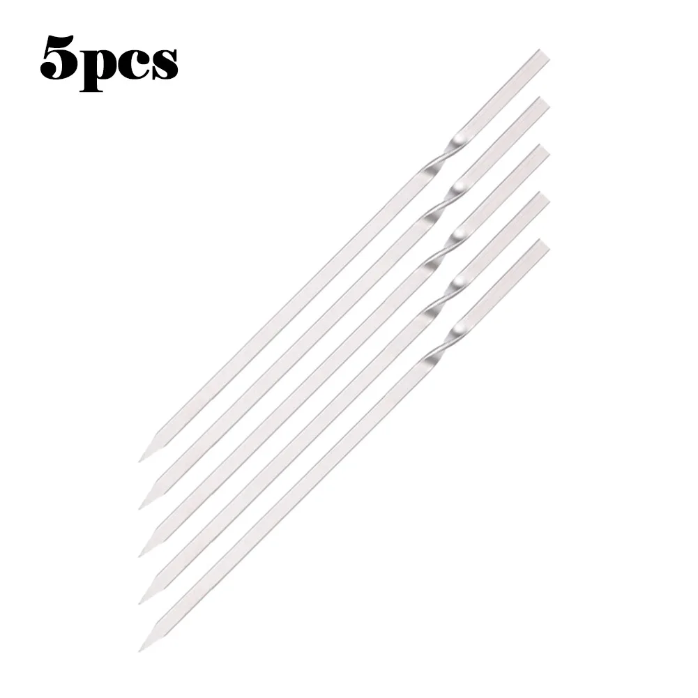 Part Barbecue Skewers 5PCS Backyard Barbecue Skewers Camping Functional Grilling Kabob Outdoor Picnic Practical
Part Barbecue Skewers 5PCS Backyard Barbecue Skewers Camping Functional Grilling Kabob Outdoor Picnic Practical