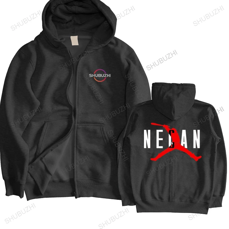 

Print coat Men Boy The Walking Dead Negan Lucille Men and women black sweatshirt Cotton Custom Team Clothing drop shipping