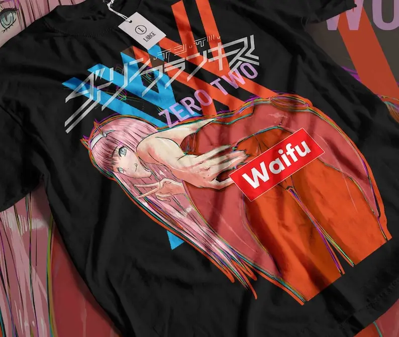 Аниме футболка из материала Waifu, рубашка для девочки из аниме любимый, футболка унисекс с графическим рисунком
Аниме футболка из материала Waifu, рубашка для девочки из аниме любимый, футболка унисекс с графическим рисунком