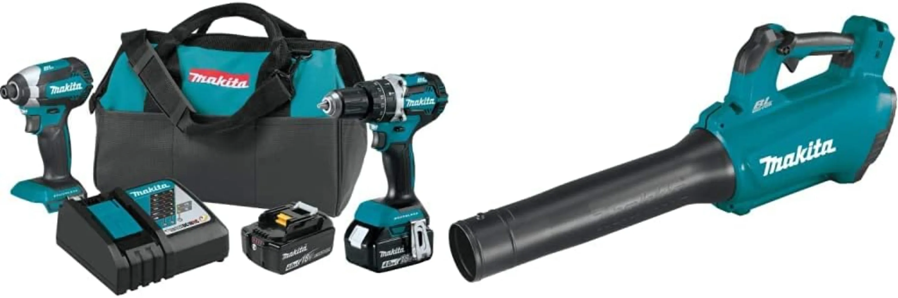 Makita XT269M 18V LXT литий-ионный бесщеточный беспроводной 2-шт. Комбинированный комплект (4,0 Ач) с XBU03Z 18V LXT литий-ионный бесщеточный 
Makita XT269M 18V LXT литий-ионный бесщеточный беспроводной 2-шт. Комбинированный комплект (4,0 Ач) с XBU03Z 18V LXT литий-ионный бесщеточный
