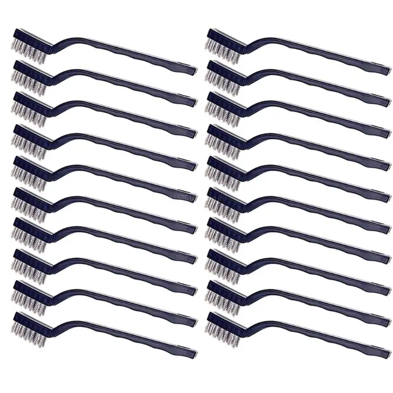 20Pcs Multi-Purpose Wire Scratch Brush Small Detailing Wire Brush Cleaning Tool GXMF
20Pcs Multi-Purpose Wire Scratch Brush Small Detailing Wire Brush Cleaning Tool GXMF