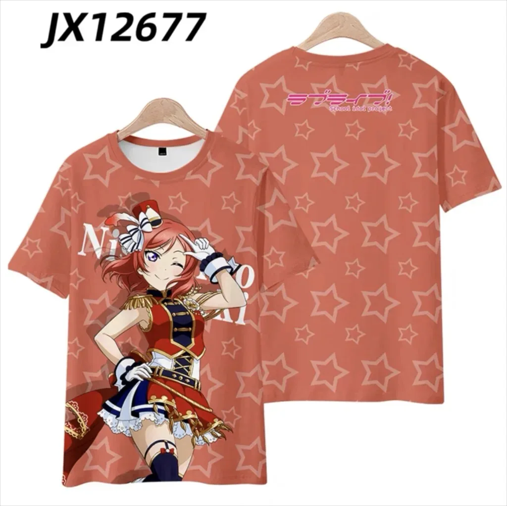 Adorable!!! I-Printing 3D Round Neck Short Sleeve T-shirt,Popular Japanese Anime Streetwear,Summer Fashion
Adorable!!! I-Printing 3D Round Neck Short Sleeve T-shirt,Popular Japanese Anime Streetwear,Summer Fashion