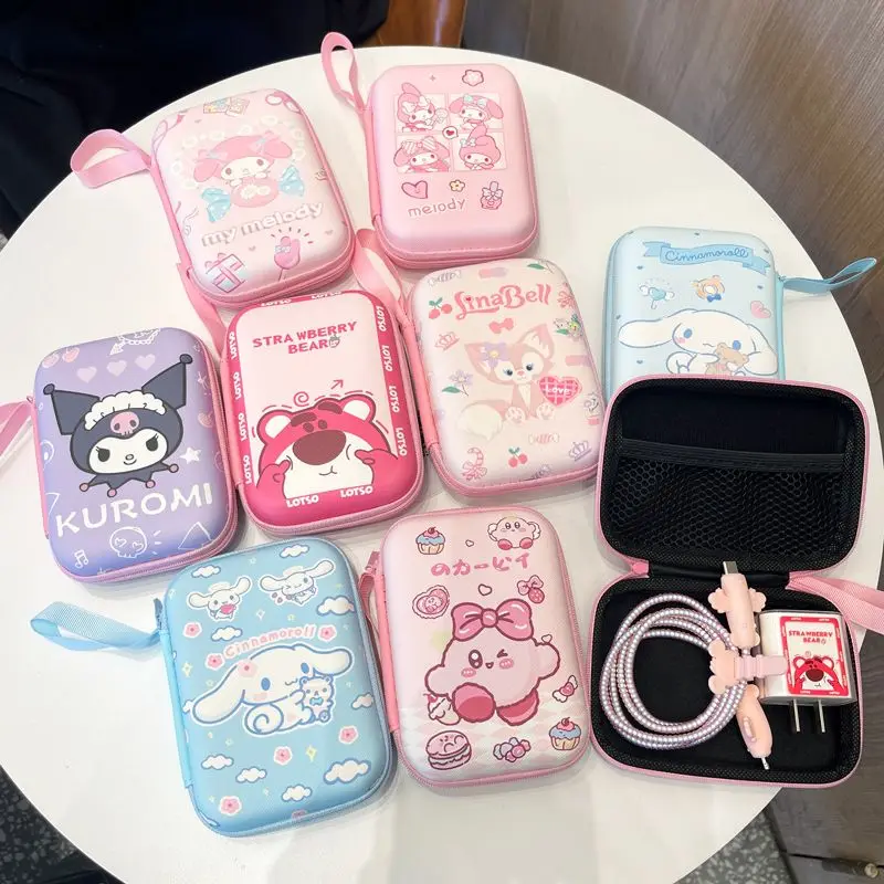 Kawaii Sanrio Charger Storage Bag Kuromi Accessories Cute Cartoon Anime Headphone Cable Organizer Portable Toys for Girls Gift
Kawaii Sanrio Charger Storage Bag Kuromi Accessories Cute Cartoon Anime Headphone Cable Organizer Portable Toys for Girls Gift