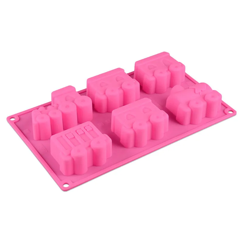 2 Pcs Cartoon Train Silicone Cake Baking Mold Cake Pan Muffin Cups for Cake, Pie, Candy, Jelly, Chocolate, Tart, Resin, Loaf,
2 Pcs Cartoon Train Silicone Cake Baking Mold Cake Pan Muffin Cups for Cake, Pie, Candy, Jelly, Chocolate, Tart, Resin, Loaf,
