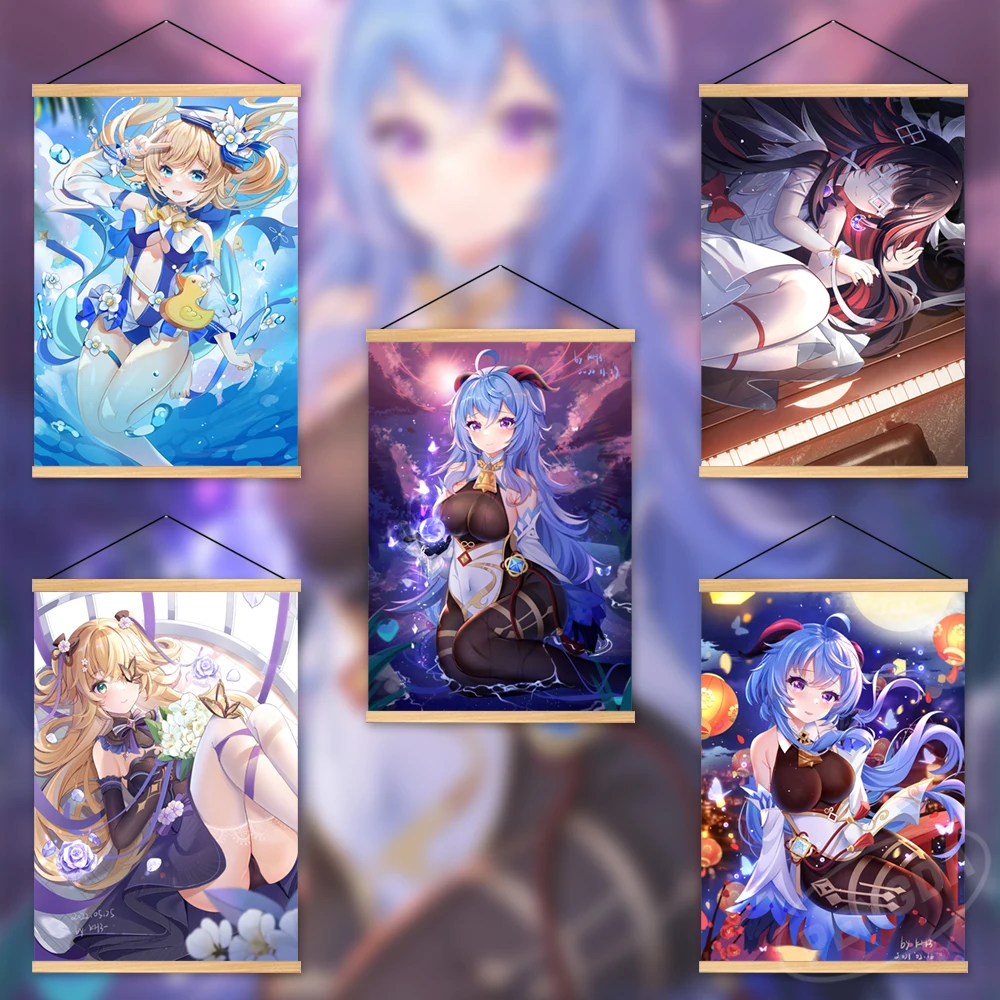 Home Decoration Canvas Genshin Impact Wooden Hanging Painting Anime Wall Art Yae Miko Poster Modular Picture Bedside Background
Home Decoration Canvas Genshin Impact Wooden Hanging Painting Anime Wall Art Yae Miko Poster Modular Picture Bedside Background