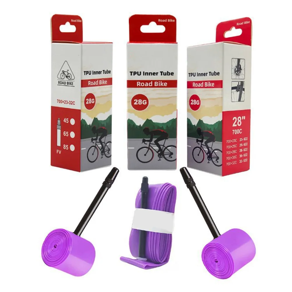 Bicycle Tubes Road Inner Tube Accessories Copper Hot Sale Long-Lasting Purple Stable TPU Ultralight Design Practical
Bicycle Tubes Road Inner Tube Accessories Copper Hot Sale Long-Lasting Purple Stable TPU Ultralight Design Practical