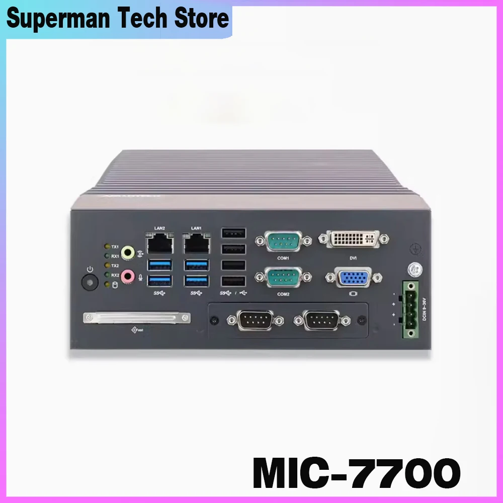 

For Advantech MIC-7700 High-performance compact fanless quasi-system (no CPU memory hard disk) MIC-7700H