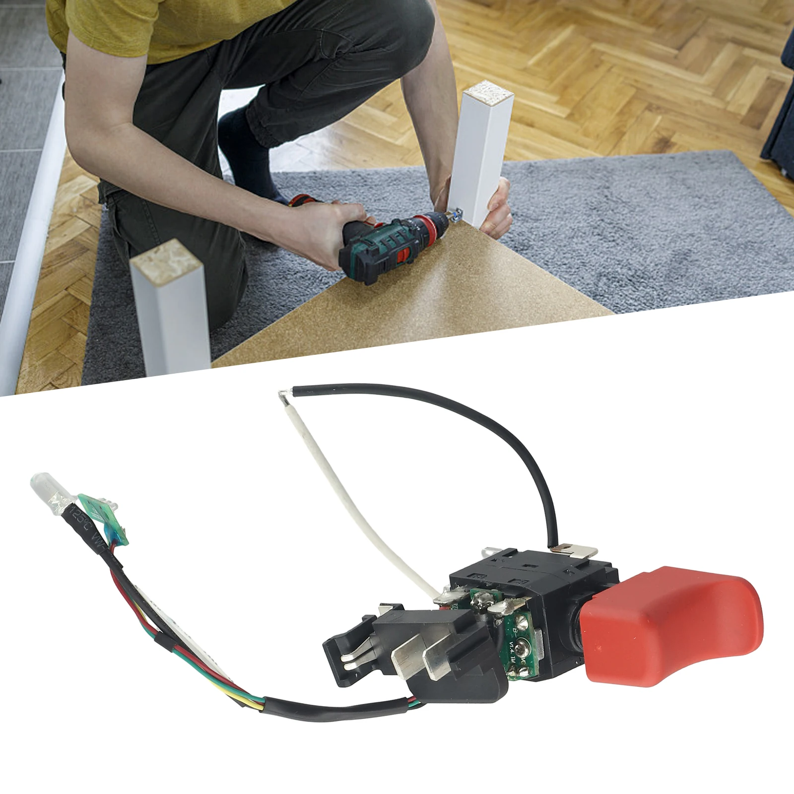 Сменный переключатель для METABO PowerMaxx BS 10 8 в 12 В, подходит для различных электроинструментов с долговечной производительностью
Сменный переключатель для METABO PowerMaxx BS 10 8 в 12 В, подходит для различных электроинструментов с долговечной производительностью