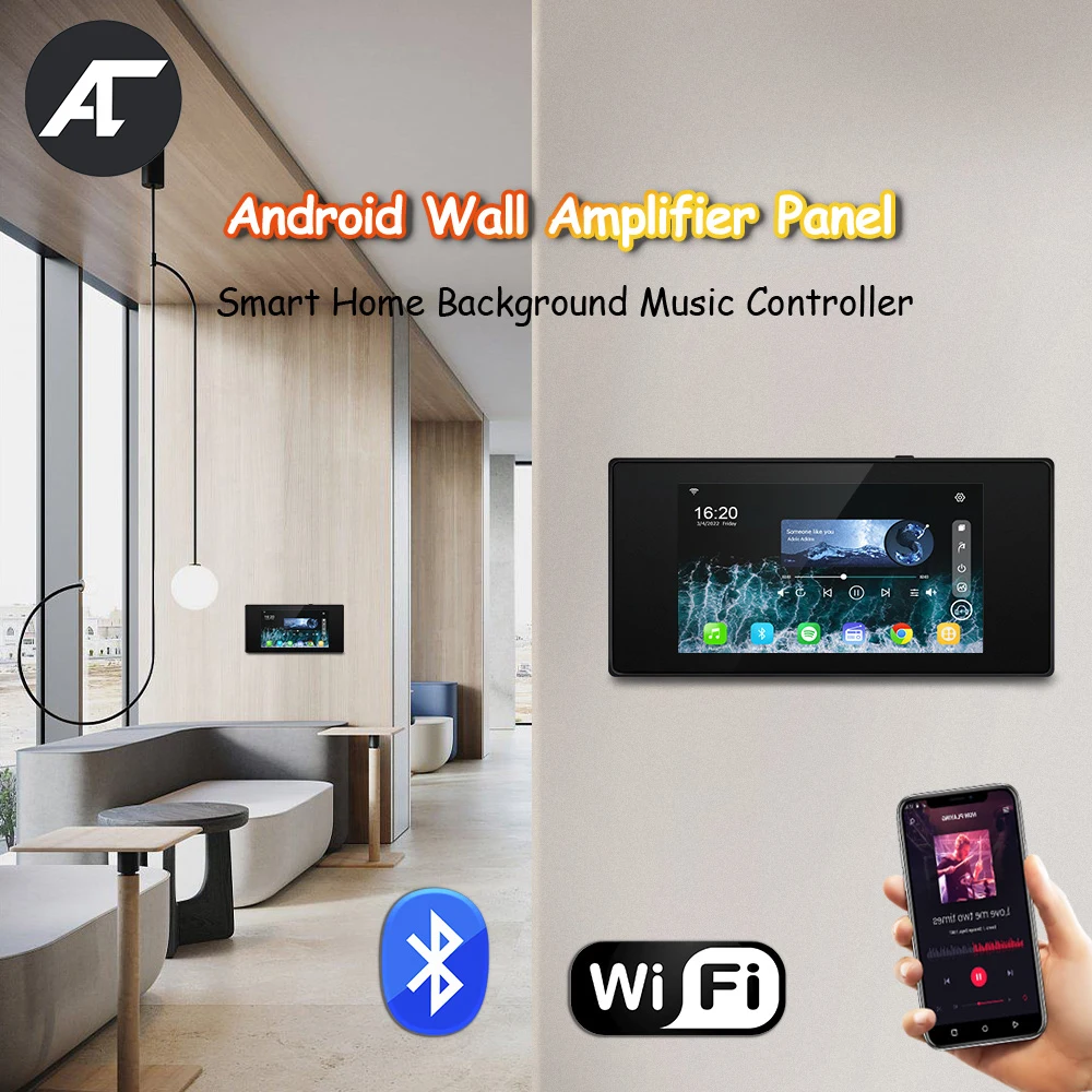 Умный Wi-Fi Bluetooth 5,25 дюймовый настенный усилитель 2*30 Вт Мощный сенсорный экран Android Amp звуковая система для домашнего кинотеатра для жилых помещений
Умный Wi-Fi Bluetooth 5,25 дюймовый настенный усилитель 2*30 Вт Мощный сенсорный экран Android Amp звуковая система для домашнего кинотеатра для жилых помещений