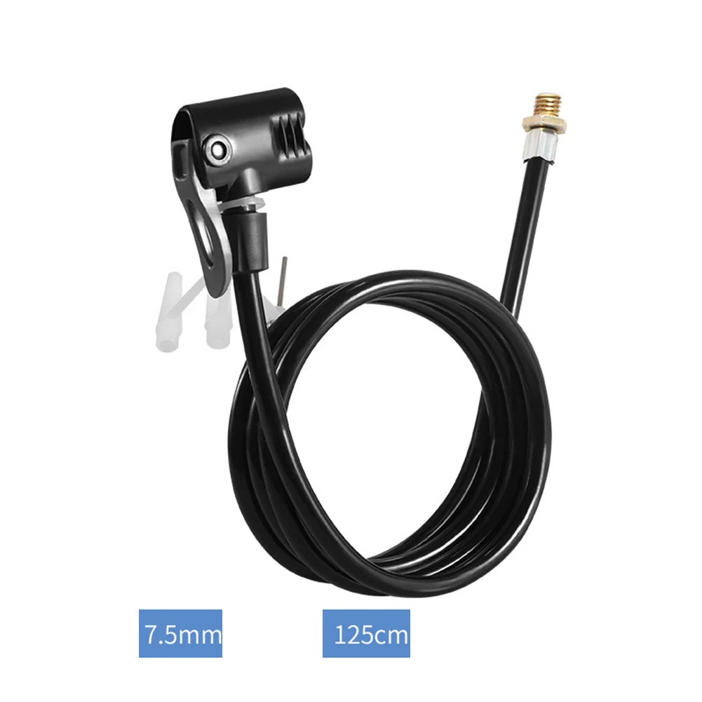 Bicycle Handy Portable Air Pump Tire Inflator Bold And Lengthened Trachea Replacement Hose Accessory 125cm TPU Bike Pump Hose
Bicycle Handy Portable Air Pump Tire Inflator Bold And Lengthened Trachea Replacement Hose Accessory 125cm TPU Bike Pump Hose