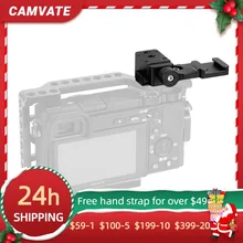 CAMVATE SWAT Rail Clamp + Cold Shoe + NATO Safety Rail Adapter & 1/4"-20 Threaded Holes For Monitor,Video Light,Flash,Microphone 
CAMVATE SWAT Rail Clamp + Cold Shoe + NATO Safety Rail Adapter & 1/4"-20 Threaded Holes For Monitor,Video Light,Flash,Microphone