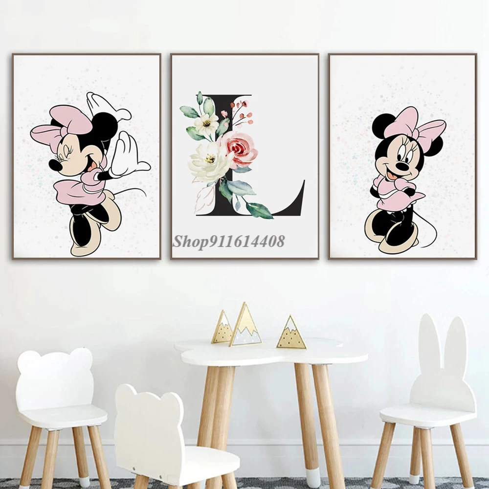 Canvas Painting Disney Anime Mickey Mouse and Letter Cartoon Posters and Prints Wall Art Picture for Kids Living Room Home Decor
Canvas Painting Disney Anime Mickey Mouse and Letter Cartoon Posters and Prints Wall Art Picture for Kids Living Room Home Decor