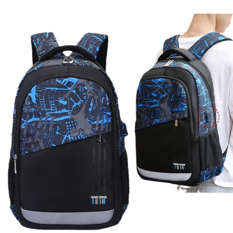 

Водонепроницаемый светящийся Детский рюкзак, ортопедический школьный ранец для начальной школы, портфель для книг