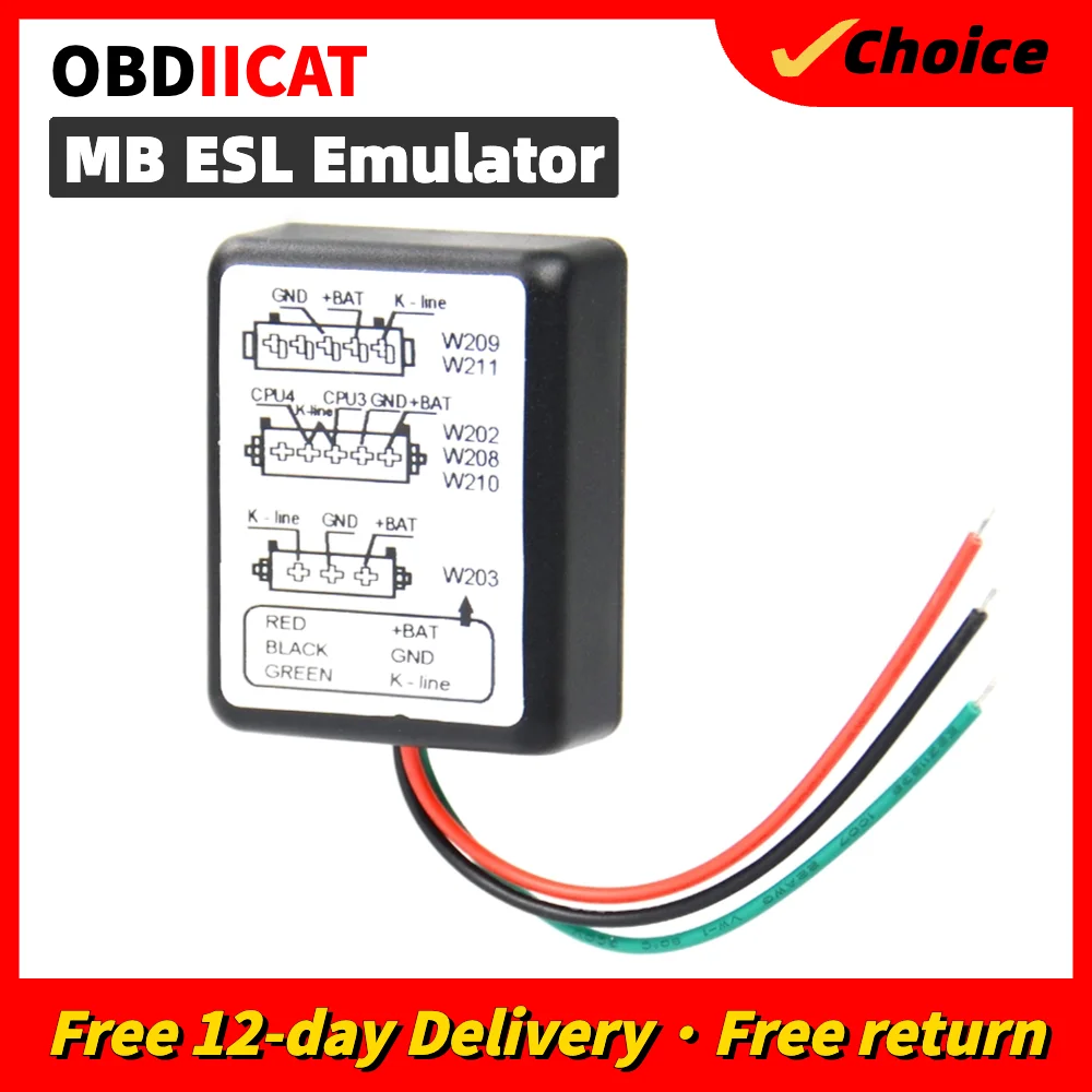 Best Price MB ESL Emulator ESL Simulator For Mer-ce-des For B-en-z For W209 W202 W208 W210 W203 W211 Auto Key Programmer
Best Price MB ESL Emulator ESL Simulator For Mer-ce-des For B-en-z For W209 W202 W208 W210 W203 W211 Auto Key Programmer