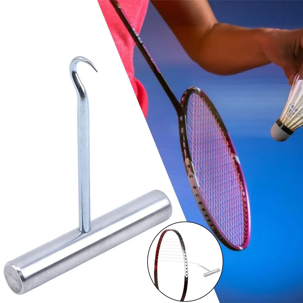 

Steel Assistance Sport Supplies Grommets Hook Tennis Racquet String Squash Accessories Badminton Racket Stringing Puller